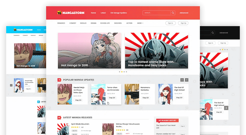 Madara 2.2.2.1主题源码 | 响应式WordPress漫画小说主题模板-源码网