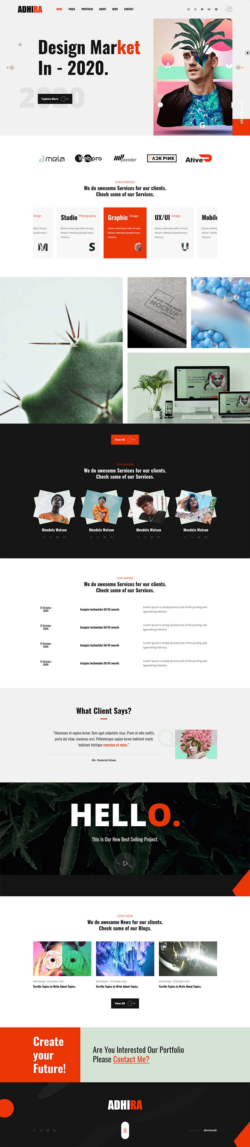 画册印刷广告设计公司html模板-源码网